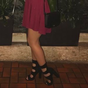 steve madden black heels